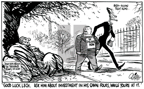 Pat Oliphant on Wednesday November 15, 1989 Comic Strip