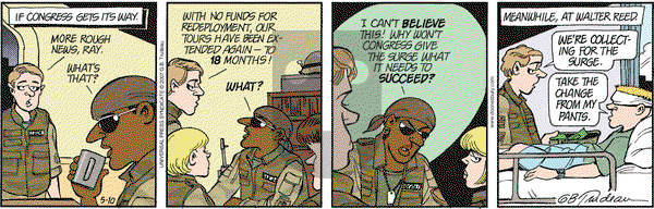 Doonesbury on Thursday May 10, 2007 Comic Strip