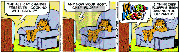 Garfield on Tuesday October 20, 1998 Comic Strip