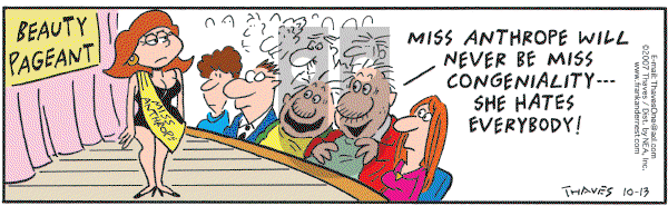 Frank and Ernest - Saturday October 13, 2007 Comic Strip