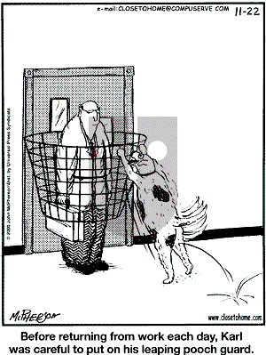 Close to Home - Wednesday November 22, 2000 Comic Strip