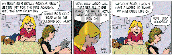 Luann on Saturday June 26, 2004 Comic Strip