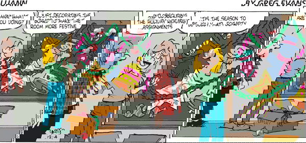 Luann on Sunday December 4, 2005 Comic Strip