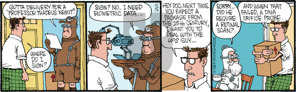 Monty on Monday October 13, 2008 Comic Strip