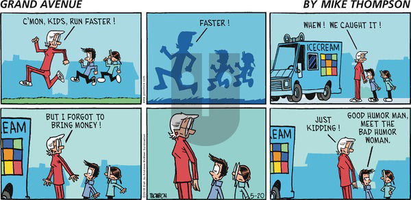 Grand Avenue on Sunday May 20, 2018 Comic Strip