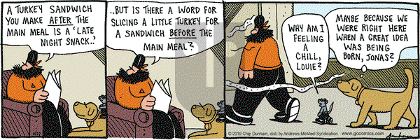 Overboard on Wednesday November 27, 2019 Comic Strip