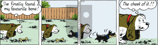 Fred Basset on Monday April 10, 2017 Comic Strip