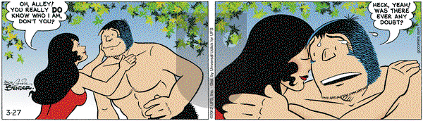 Alley Oop on Tuesday March 27, 2012 Comic Strip