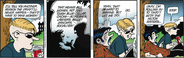 Doonesbury on Saturday November 15, 2025 Comic Strip