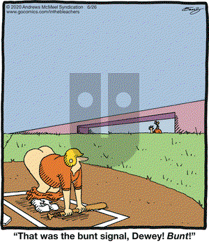 In the Bleachers on Friday June 26, 2020 Comic Strip