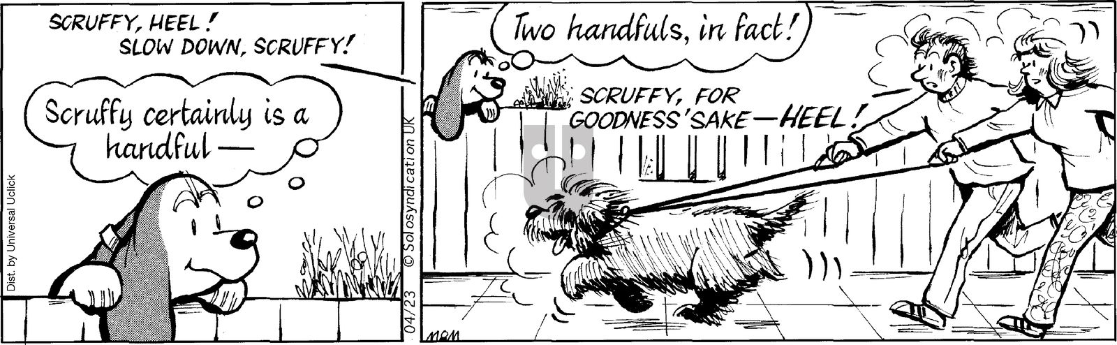 Fred Basset on Wednesday April 23, 2014 Comic Strip