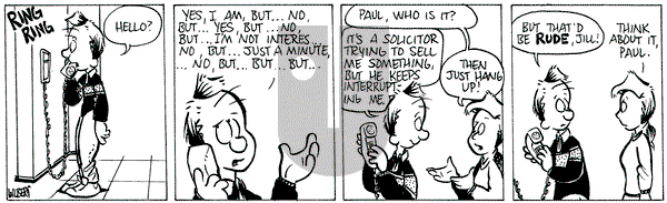 Buckles - Thursday February 29, 2024 Comic Strip