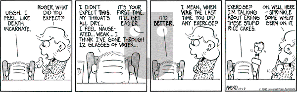 FoxTrot on Saturday November 17, 1990 Comic Strip