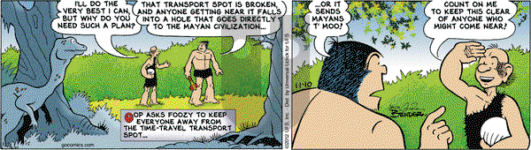 Alley Oop on Saturday November 10, 2012 Comic Strip