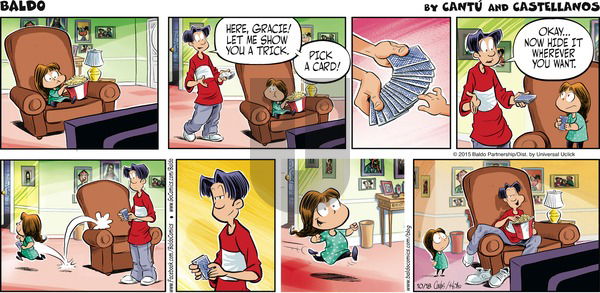 Baldo on Sunday October 18, 2015 Comic Strip