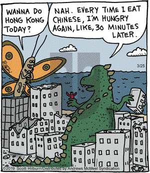 The Argyle Sweater on Monday March 25, 2019 Comic Strip