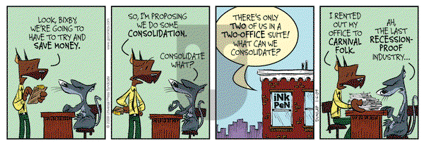 Ink Pen on Tuesday January 6, 2009 Comic Strip