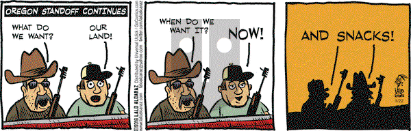 La Cucaracha on Friday January 22, 2016 Comic Strip