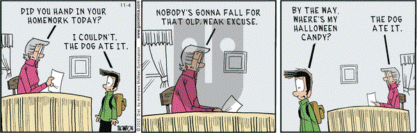 Grand Avenue on Tuesday November 4, 2025 Comic Strip