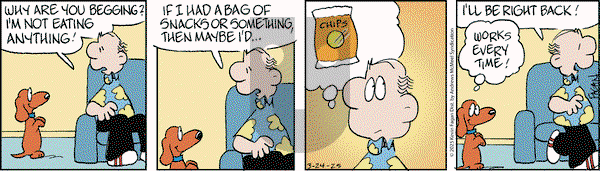 Drabble on Monday March 24, 2025 Comic Strip