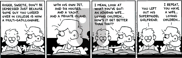 FoxTrot on Wednesday January 17, 2001 Comic Strip