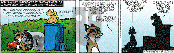 Over the Hedge on Tuesday April 15, 2025 Comic Strip