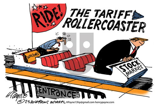 Henry Payne on Wednesday April 23, 2025 Comic Strip