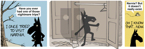 Dark Side of the Horse on Monday February 21, 2011 Comic Strip