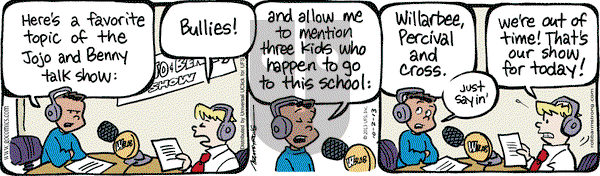 JumpStart on Wednesday October 2, 2013 Comic Strip