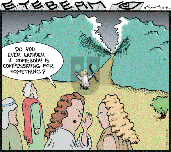 Eyebeam on Monday June 9, 2025 Comic Strip