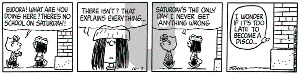 Peanuts on Saturday October 7, 1978 Comic Strip