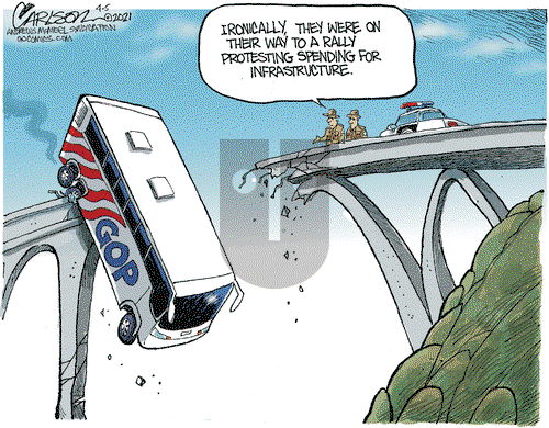 Stuart Carlson on Monday April 5, 2021 Comic Strip