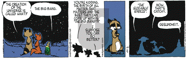 Over the Hedge on Thursday October 5, 2006 Comic Strip
