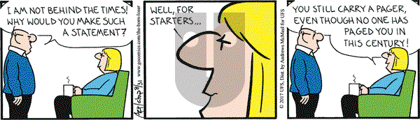 The Born Loser on Thursday August 31, 2017 Comic Strip