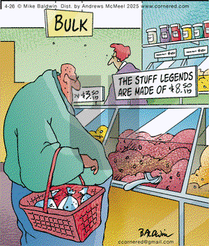 Cornered on Saturday April 26, 2025 Comic Strip