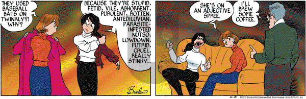 9 Chickweed Lane on Tuesday February 19, 2013 Comic Strip