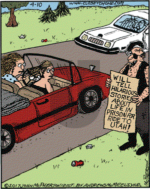 Close to Home on Monday April 10, 2017 Comic Strip