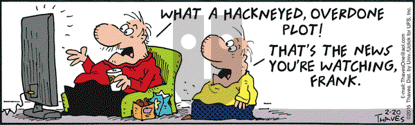 Frank and Ernest on Friday February 20, 2015 Comic Strip