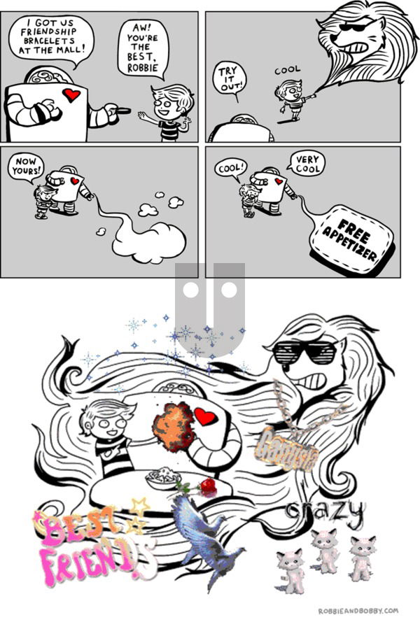 Robbie and Bobby on Sunday March 9, 2025 Comic Strip