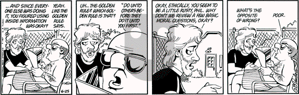 Doonesbury on Thursday June 25, 1987 Comic Strip