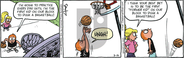Cleats on Wednesday May 21, 2008 Comic Strip