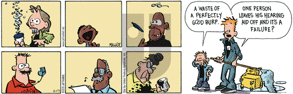 Frazz on Tuesday November 17, 2009 Comic Strip