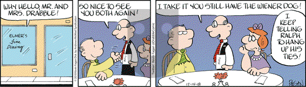 Drabble - Friday December 14, 2018 Comic Strip