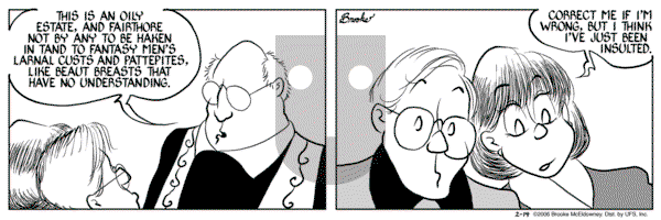 9 Chickweed Lane on Tuesday February 14, 2006 Comic Strip