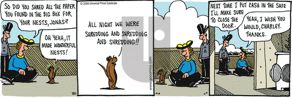 Overboard on Thursday July 17, 2008 Comic Strip