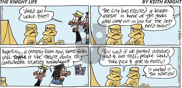 The Knight Life on Sunday June 9, 2019 Comic Strip