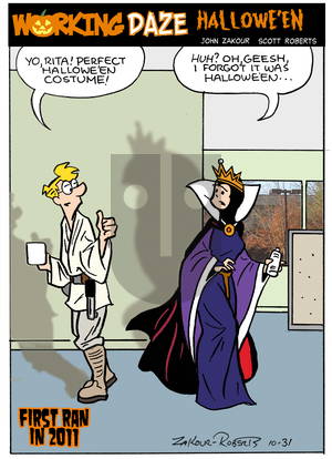 Working Daze on Friday October 31, 2025 Comic Strip
