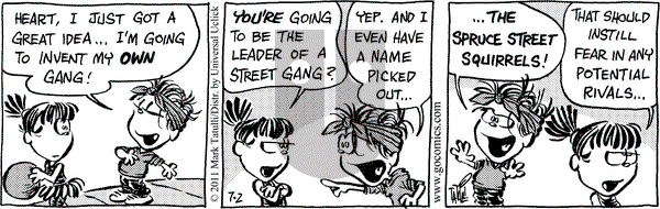 Heart of the City on Saturday July 2, 2011 Comic Strip