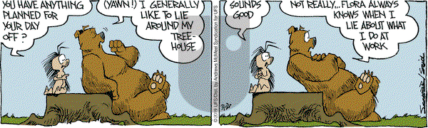 The Grizzwells on Friday March 22, 2019 Comic Strip