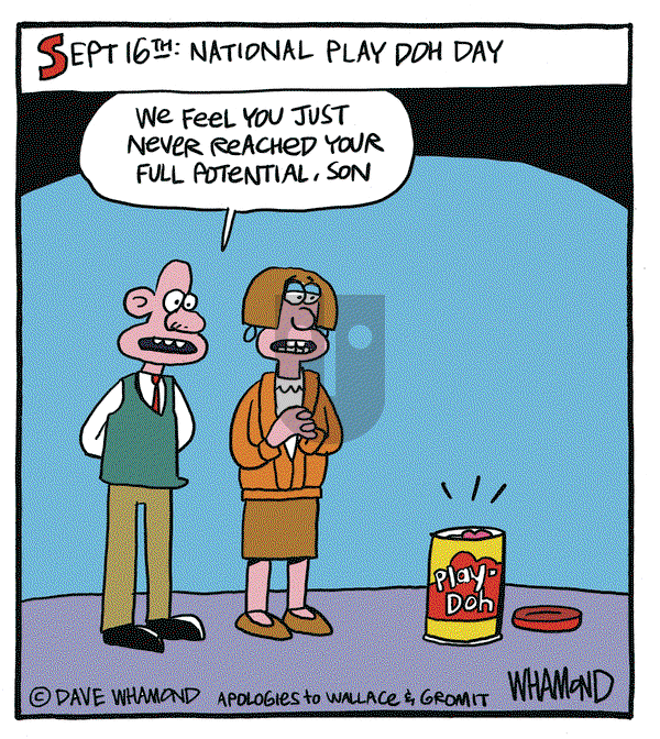Day by Dave - Saturday September 16, 2023 Comic Strip
